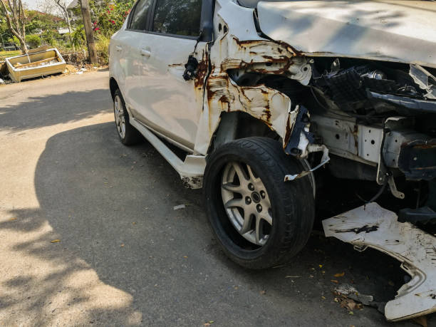 istock car crash accident on street 658804508