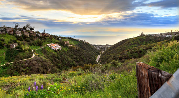 istock Hill top view from Park Street, Laguna Beach 658814672