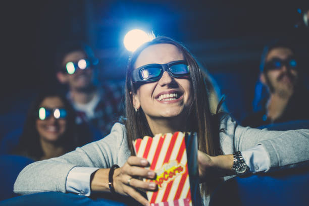 istock Girl watching a movie 658822014