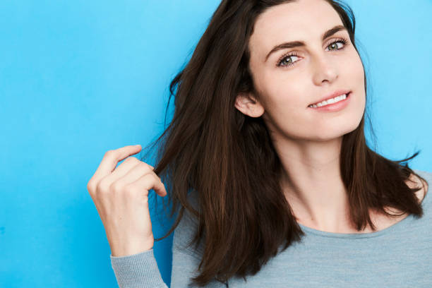 istock Brunette and green eyes 658871826