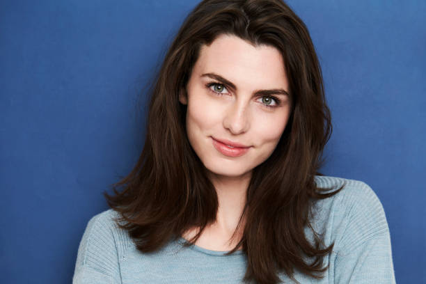 istock Beautiful green eyed brunette 658872704