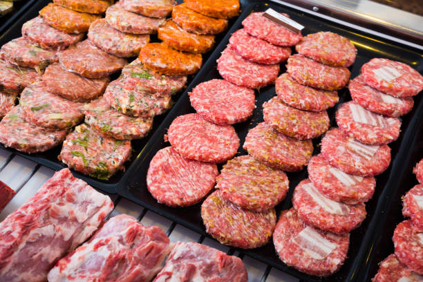 istock hamburguesa assort on counter 658884808