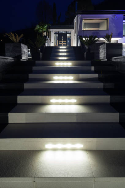 istock Exterior of luxurious modern villa, nobody 658890582
