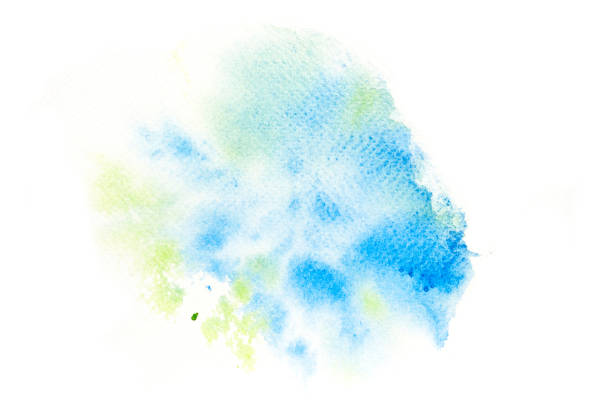 istock Abstract watercolor brush stroke background. 658890964