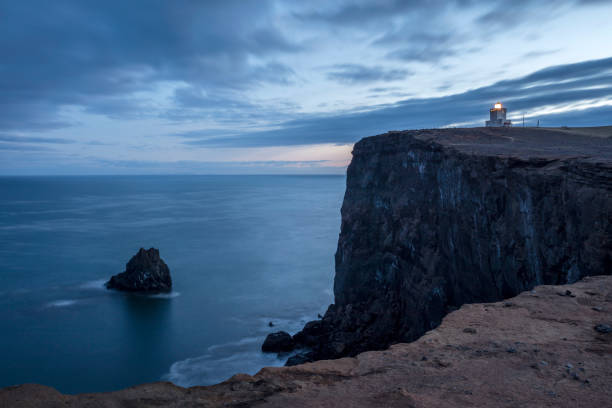 istock Lighthouse at Dyrholaey in iceland 658901926