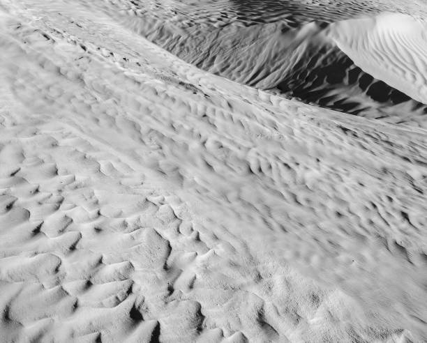 istock Black and White desert color. Background and Texture 658921338