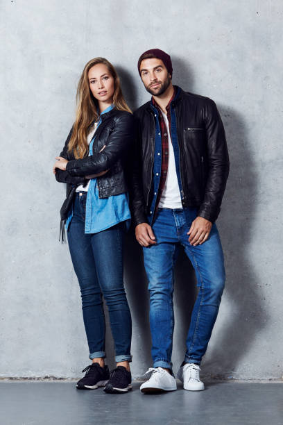 istock Beautiful couple in denim 658931954