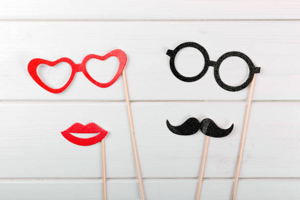 istock party accessories on wooden table 658964546