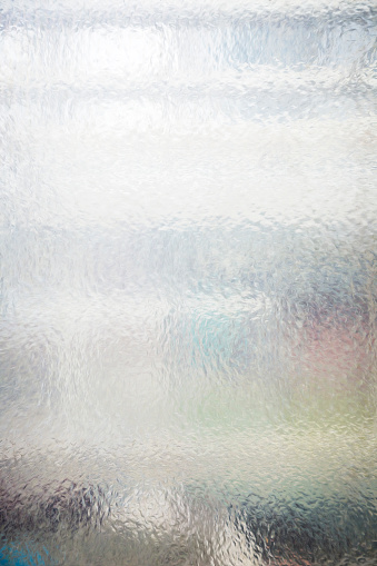 semi transparent structural glass pane for backgrounds
