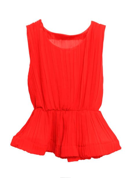 istock Red, women, summer, fashion  on white background 659090010
