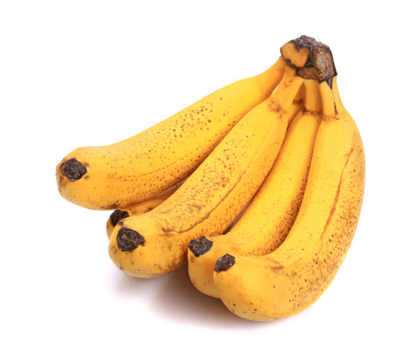 istock Bananas on a white background 659093212