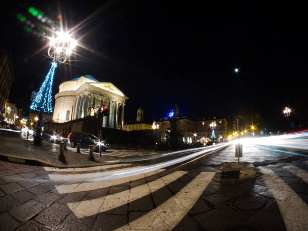 istock Turin streets in the night 659121286