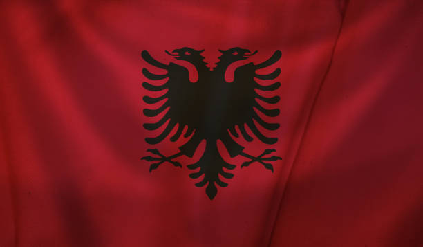 istock Flag of Albania. 659122058