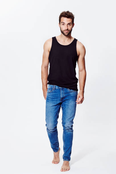 istock Jeans and vest dude 659150240