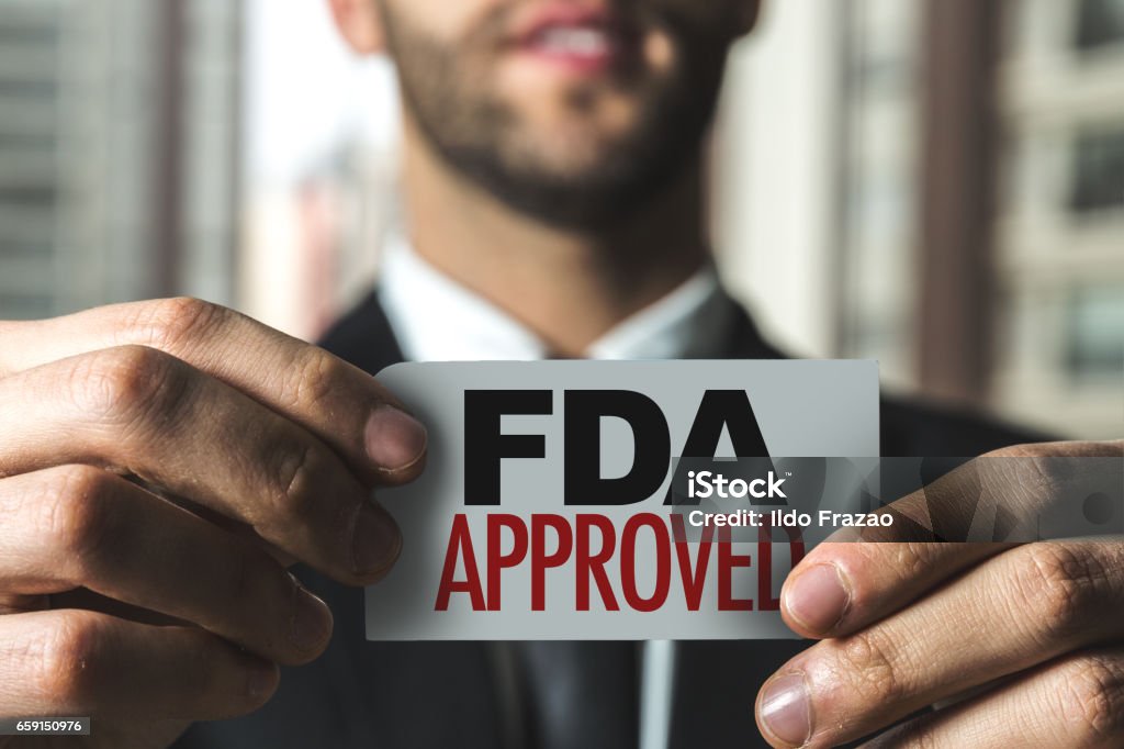 FDA Approved Food and Drug Administration Stock Photo