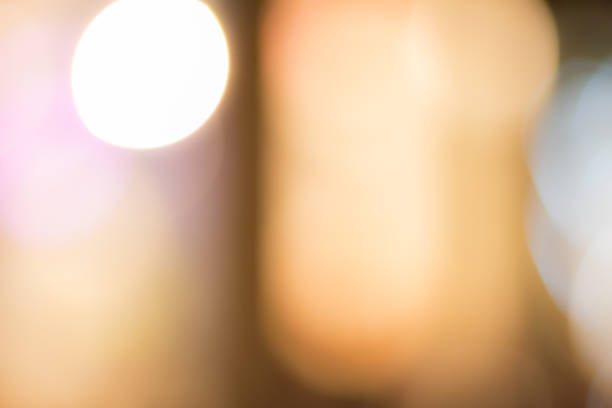 istock Blurred and defocused abstract background with soft multicolored bokeh, overlay concept. 659153922