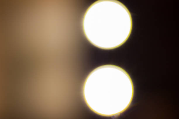 istock Blurred and defocused abstract background with soft multicolored bokeh circles, overlay concept. 659173040