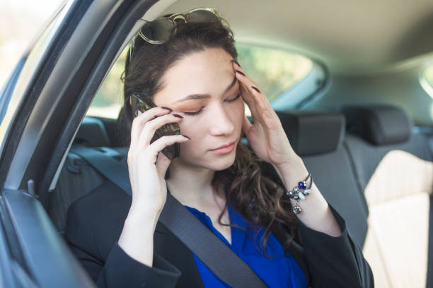 istock Tensed business woman 659199518