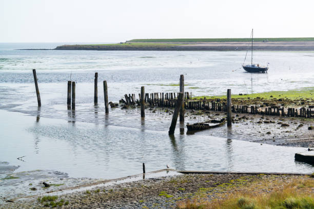 istock Harbour of De Cocksdorp on island Texel, Netherlands 659214342