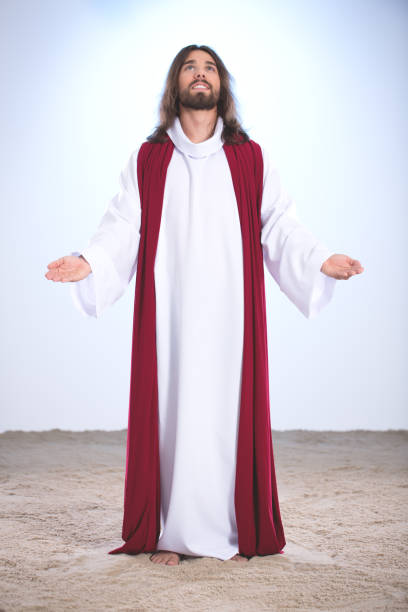 istock Jesus Christ praying to God 659220792