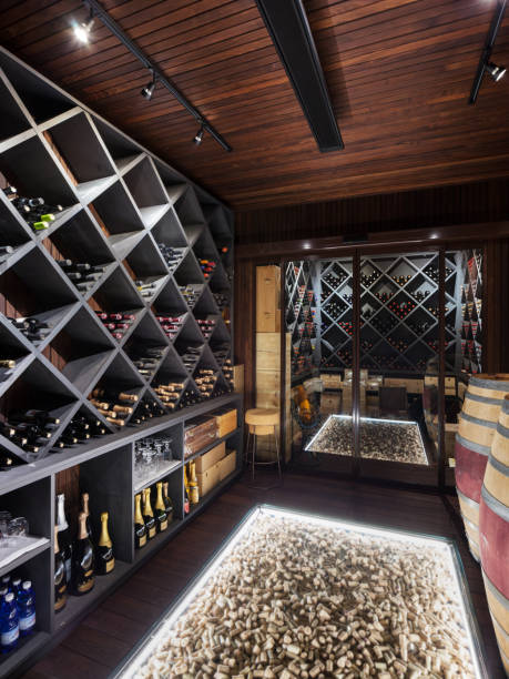 istock luxury cellar of prestigious house 659242092