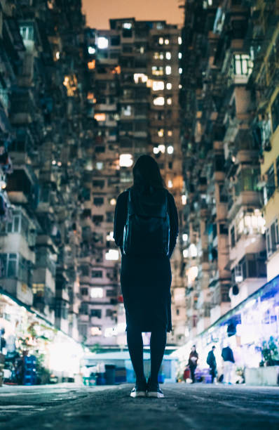Woman in Urban Environment