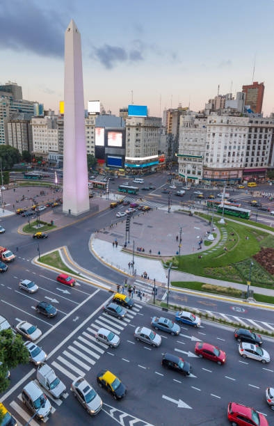 istock Aerial View Buenos Aires Argentina with Obelisco 659274830