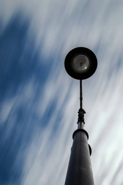 istock View from below of a street lamp 659281914