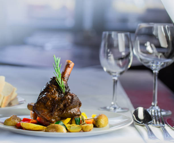 istock Grilled Meat with Rosemary and Vegetables 659293584