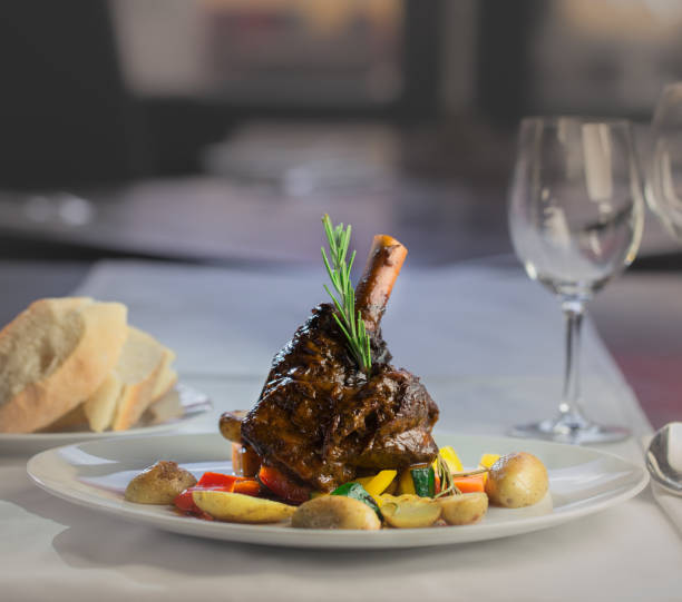 istock Grilled Meat with Rosemary and Vegetables 659294508