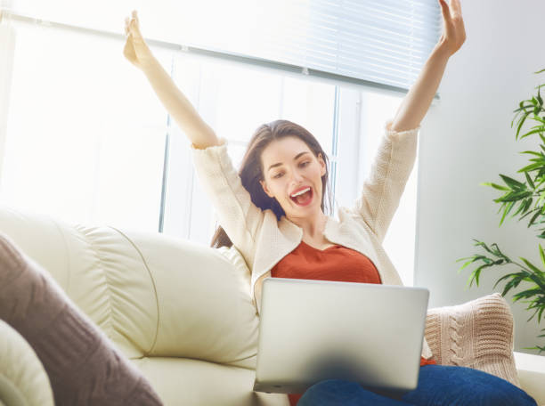 istock Happy beautiful woman 659315420