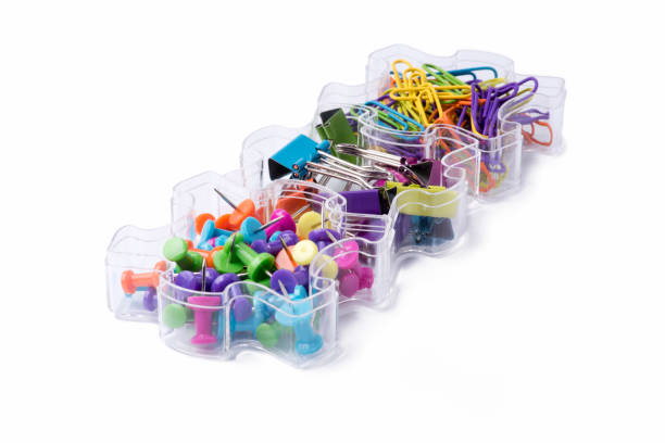 istock Paperclips and Pushpins - Office Supplies 659334236