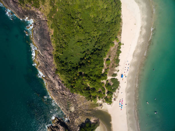 istock Top View of a Paradise Island 659352058