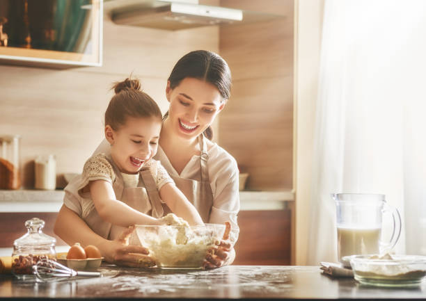 istock Homemade food and little helper. 659354238