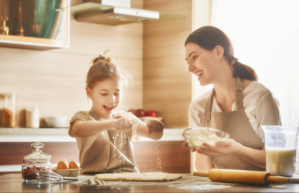 istock Homemade food and little helper. 659362054