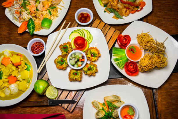 istock Oriental Food Smorgasbord Hero Shot 659373134