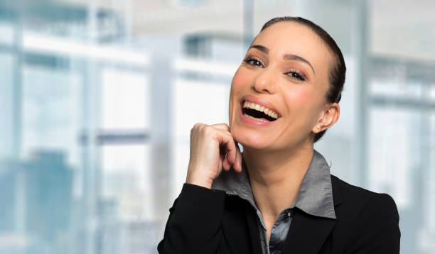 istock Businesswoman in her office 659405758
