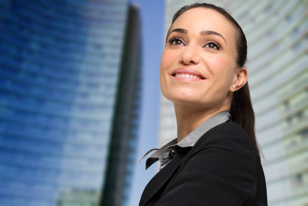 istock Smiling businesswoman 659416326