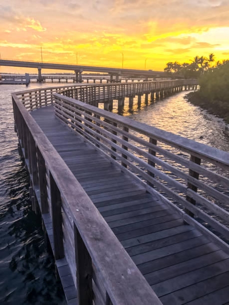istock Lake Worth on sunset, Palm Beach, USA 659416510