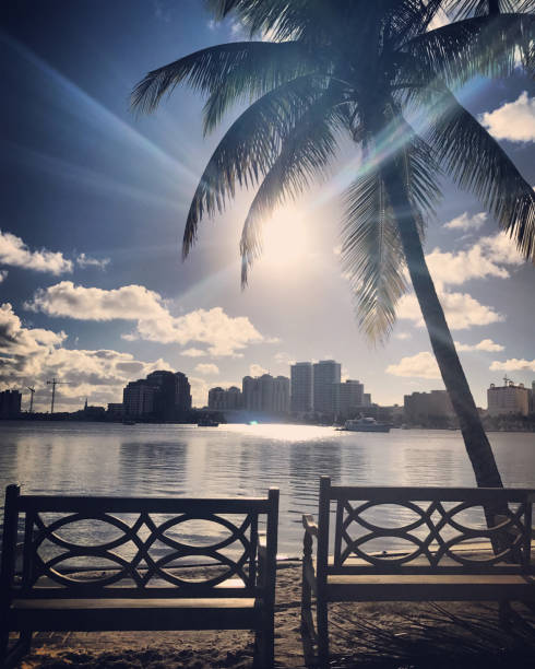 istock View on Palm Beach Downtown, Florida, USA 659417322