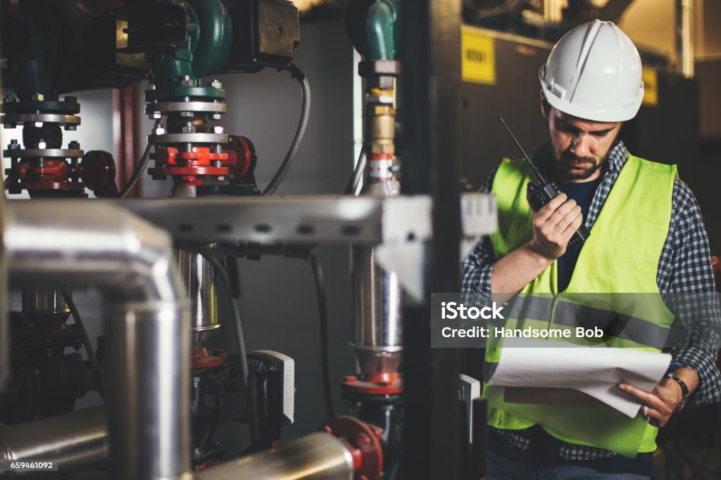 Engeneere Engineer Stock Photo - Download Image Now - Adult, Adults Only, Blue ...