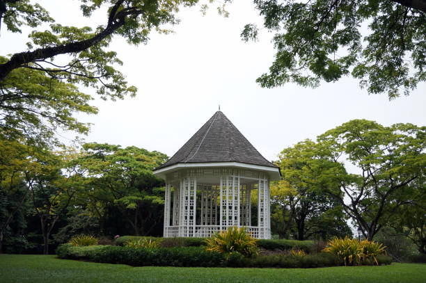 istock Pavilion at the garden 659550210
