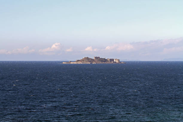 istock Gunkan jima (battleship island) in Nagasaki, Japan 659571836