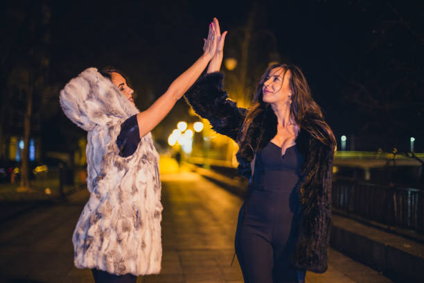 istock Best friends having a night out 659602852