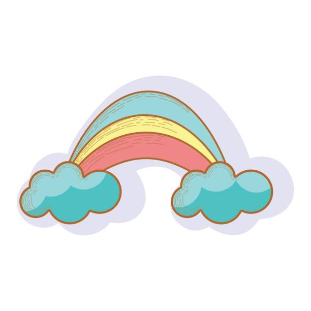 Ilustración de Arco Iris Con El Icono De Dibujos Animados De Nubes y más Vectores Libres de Derechos de Alegre - iStock Ilustración de Arco Iris Con El Icono De Dibujos Animados De Nubes y más Vectores Libres de Derechos de Alegre - iStock