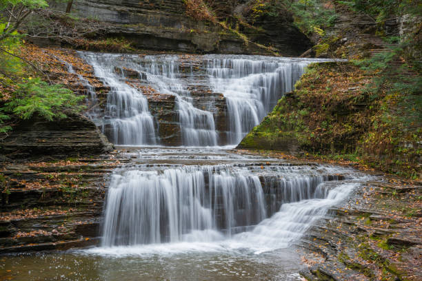 istock Buttermilk Falls State Park in New York during autumn 659622218