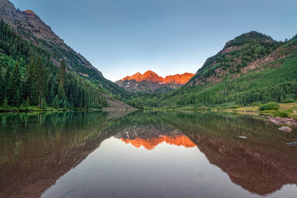 istock Morning Reflections at Maroon Bells Colorado 659629142