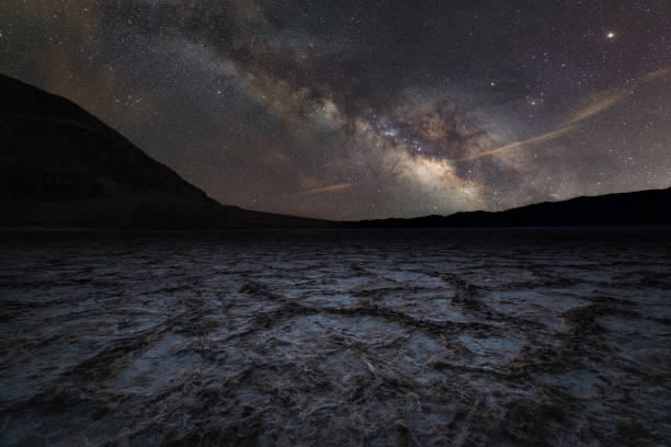 istock Badwater Basin under the Milky Way Galaxy 659635026