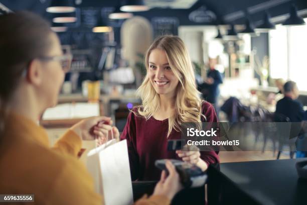 Paying With Credit Card Stock Photo - Download Image Now - Shopping, Credit Card, Paying