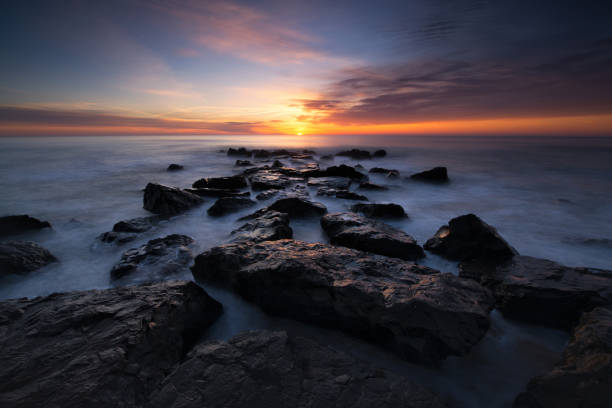 istock Seascape sunrise long exposure 659660504